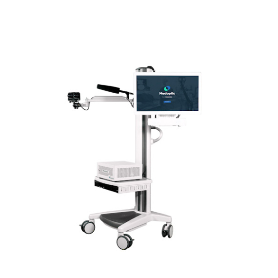 Medical cart for OR VR training from Immertec