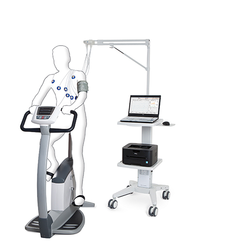 Medical cart vexio-cart for exercise ECG from iTD