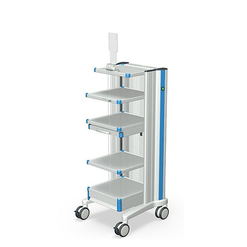 Medical cart compact-cart with monitor holder from iTD